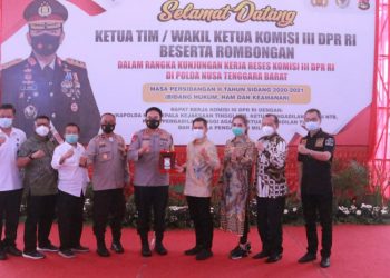 Komisi III DPR RI Puji Kinerja Polda NTB