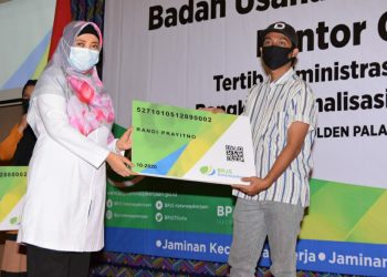 7.500 Kartu BPJamsostek Pekerja Rentan Diserahkan