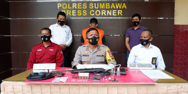 Terduga Pengedar Sabu Asal Dompu Ditangkap Polisi di Sumbawa