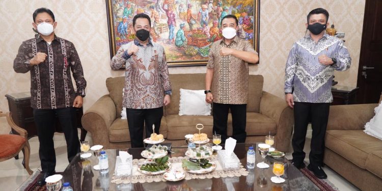 Komjen Listyo Sigit Silaturahmi ke Mantan Kapolri Minta Doa Restu