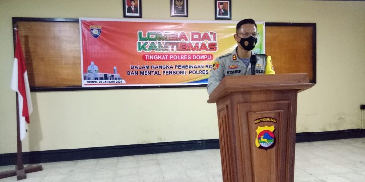 Polres Dompu Gelar Lomba Da’i Kamtibmas