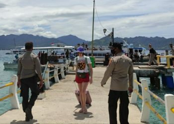Cegah Klaster Baru, Polisi Perketat Pintu Masuk Tiga Gili