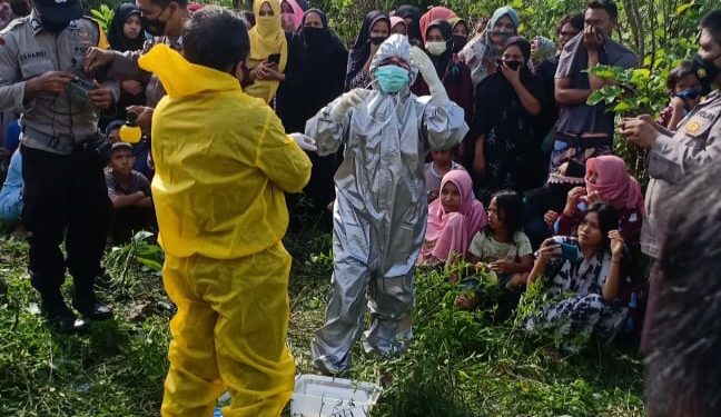 Janin yang Diduga Hasil Aborsi Ditemukan Terkubur di Lahan Warga