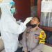 Kapolsek Ampenan dan Puluhan Personel Jalani Swab Antigen