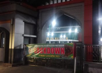 Tiga Dosen Positif Terpapar Covid-19, UIN Mataram Lockdown