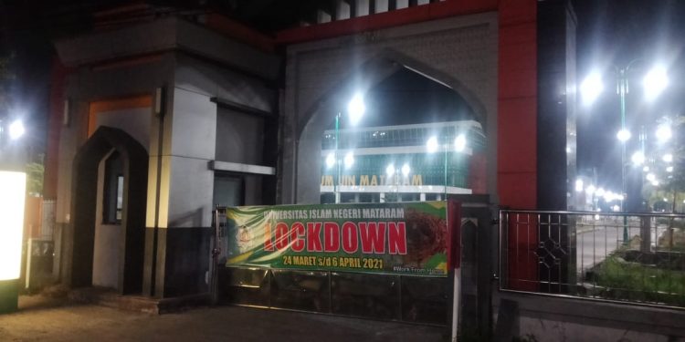 Tiga Dosen Positif Terpapar Covid-19, UIN Mataram Lockdown