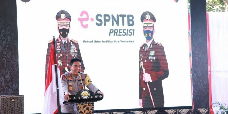 Kapolda NTB Launching Aplikasi e.SPNTB