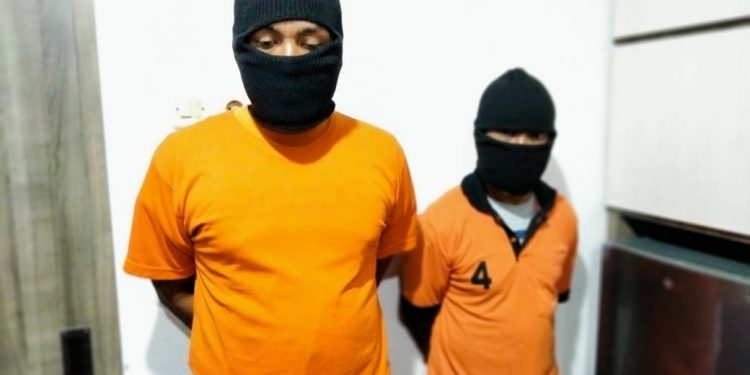 Dua Terduga Pengedar Ganja Jaringan Bandar Medan Ditangkap