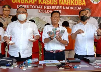 Sebulan, Ditresnarkoba Ringkus 12 Pelaku dan Sita 92,8 Gram Sabu