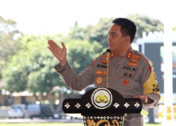Satker dan Satwil Polda NTB Gelar Deklarasi Pencanangan ZI