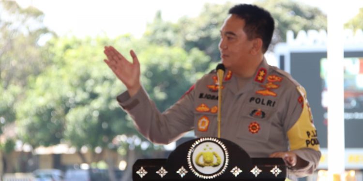 Satker dan Satwil Polda NTB Gelar Deklarasi Pencanangan ZI