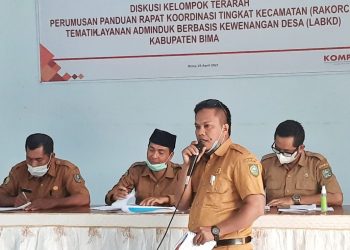 Pemkab Bima – KOMPAK Rumuskan Panduan Rakorcam