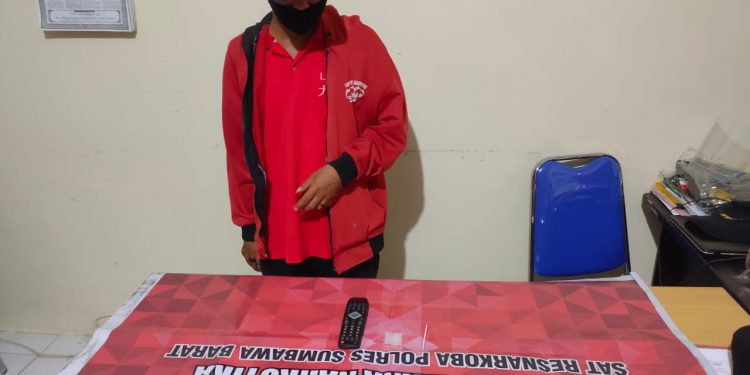 Seorang Terduga Pengedar Sabu di Taliwang Diringkus Polisi
