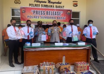 Polres KSB Tangani 5 kasus Dalam Dua Minggu, Judi Domino Paling Dominan