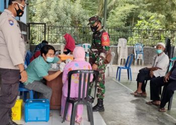 27 Lansia di Sepukur Sumbawa Jalani Vaksin Tahap II