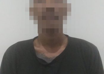 Pemuda ini Ditangkap Polisi Saat Asyik Timbang Sabu