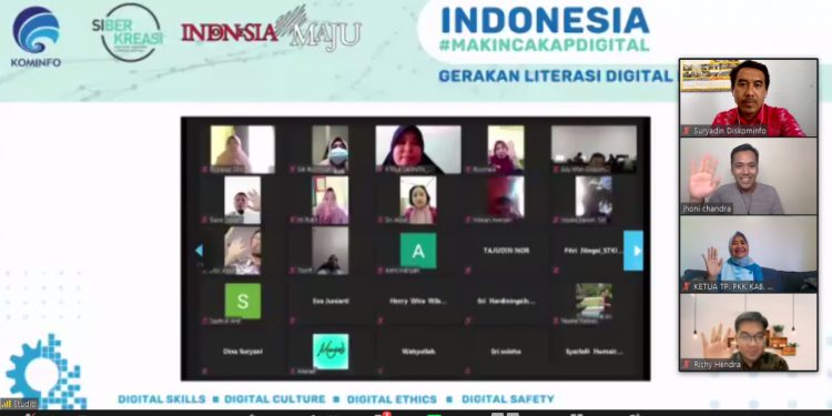 Kemenkomimfo Gelar Sosialisasi Gerakan Nasional Literasi Digital