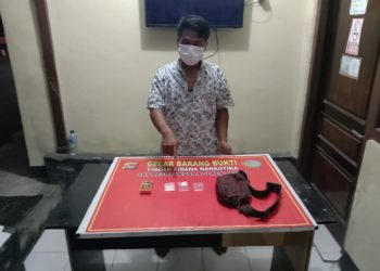 Terduga Pengedar Sabu Asal Sumbawa Barat Ditangkap di Dompu