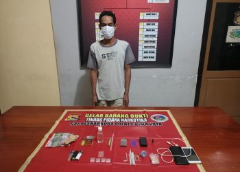 Polisi Lumpuhkan Terduga Pengedar Sabu di Kota Bima