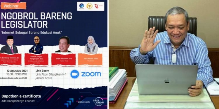 Sehari, HBK Sapa 300 Konstituen secara Virtual di Pulau Lombok