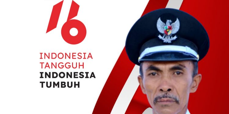 Kepala Desa Campa Mengucapkan Dirgaharyu RI ke-76