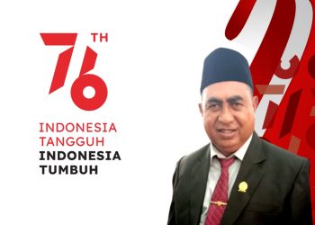 Anggota DPRD Kabupaten Bima Partai Gerindra Mengucapkan Dirgahayu RI ke-76