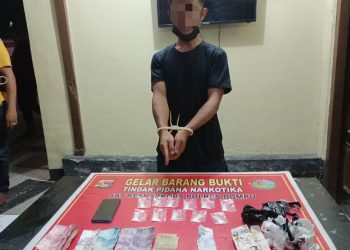 Simpan Sabu 14,35 Gram, Mantan Staf Desa di Dompu Ditangkap
