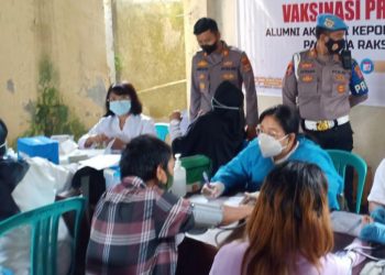 313 Warga Pusuk Lestari Jalani Vaksinasi