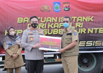 Pemprov NTB Dapat Bantuan 20 Ton Oksigen dari Kapolri