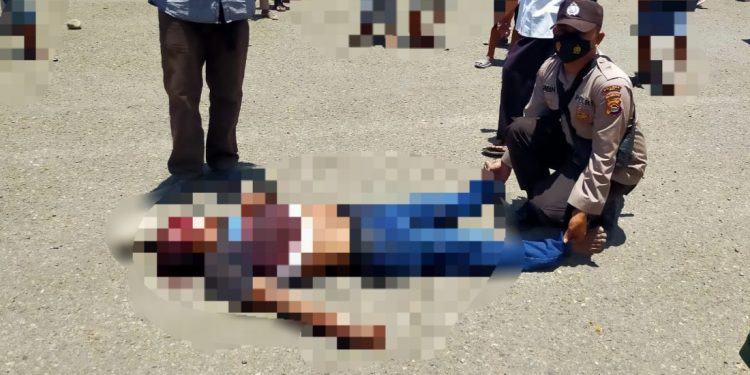 Tiga Pelajar di Bima Dibantai, Seorang Polisi Terluka, Pelaku Tewas Diamuk Massa