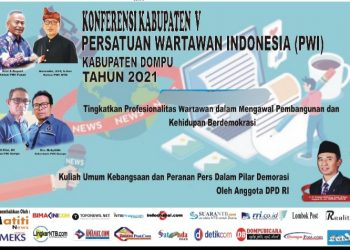 Konferkab PWI Dompu, Menuju Kemajuan Teknologi Digitalisasi