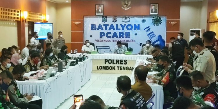 Tekhnik Percepatan Vaksinasi NTB Diapresiasi Dirjen P2P Kemenkes