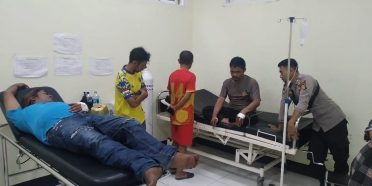 Seorang Anggota Polisi di Dompu Ditikam