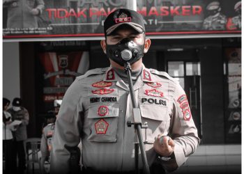 Kapolres Bima Kota Apresiasi Kinerja Personel yang Mencapai Terget 70 Persen Vaksin