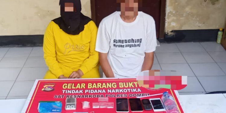 Polisi Tangkap Pria dan Wanita Terduga Pengedar Sabu di Dompu