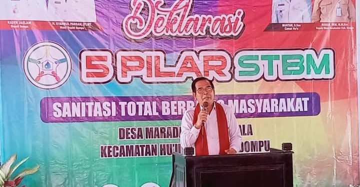 Sukseskan STBM, ini Imbauan Wakil Bupati Dompu