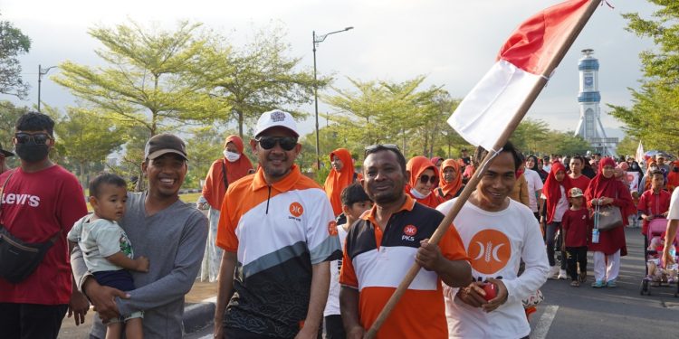PKS NTB Gelar Jalan Sehat Kemerdekaan, Hadiahnya Umroh Gratis