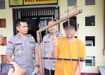Ketagihan Nyabu dan Judi Slot, Residivis ini Nekat Curi Besi Gerbang Kuburan
