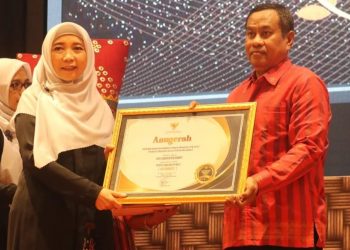 KPU Dompu Jadi Badan Publik Penyelenggara Pemilu Terbaik se-NTB