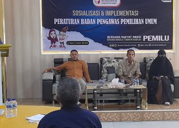 Bawaslu Dompu Gelar Sosialisasi dan Implementasi Peraturan Pemilu