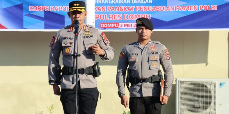Sejumlah Perwira Polres Dompu Dimutasi, ini Daftar Namanya