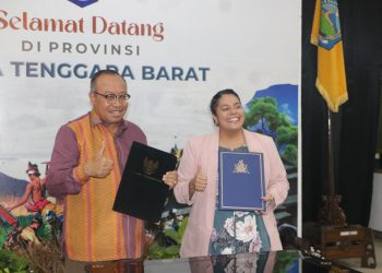 Pemprov NTB Tandatangani Rencana Aksi Bersama Pemerintah Northem Teritory Australia