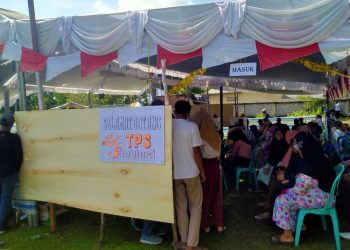 KPU Dompu Gelar Simulasi Tungsura, Masyarakat Antusias