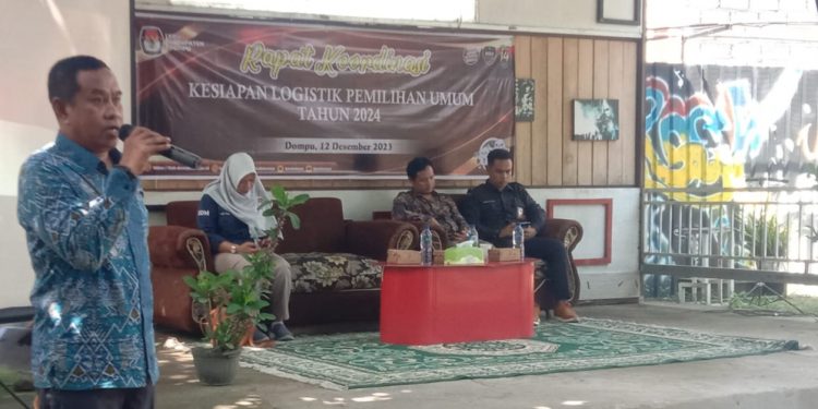 KPU Dompu Sudah Siap dengan Logistik Pemilu