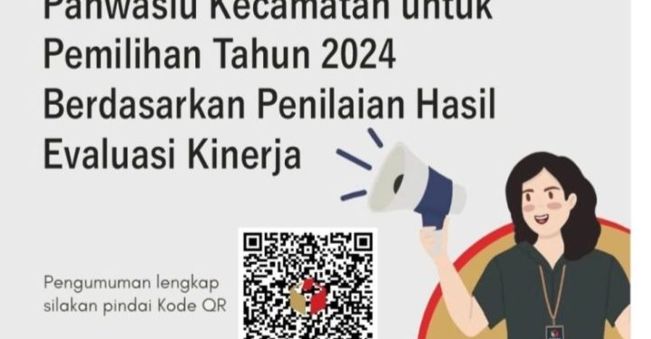 Pengumuman Peserta Existing yang Memenuhi Syarat Sebagai Calon Anggota Panwaslu Kecamatan