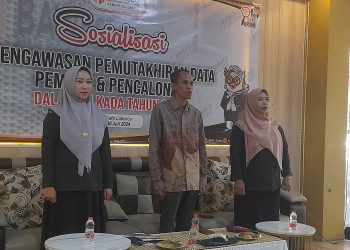 Bawaslu Dompu Gelar Sosialisasi Pengawasan Pemuktahiran Data Pemilih