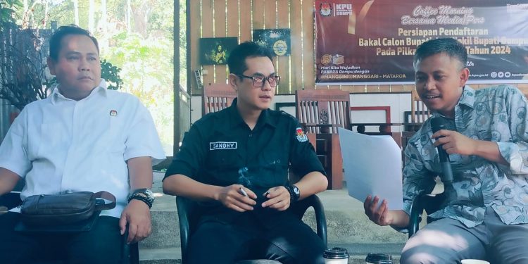 KPU Dompu Umumkan Pendaftaran Bakal Calon Bupati dan Wakil Bupati Dompu