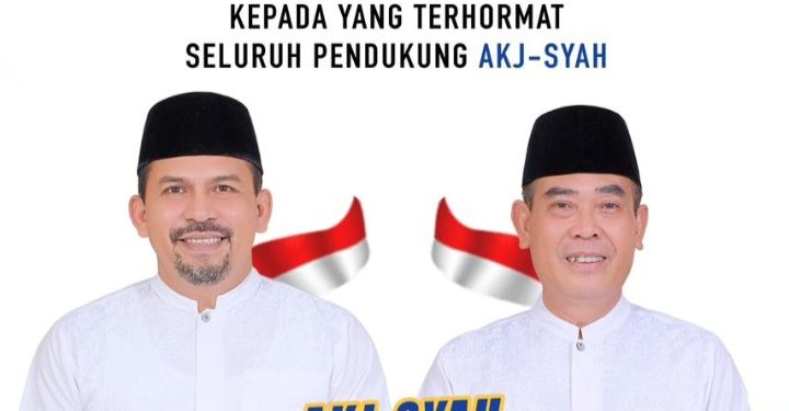 Hari Pendaftaran, Empat Parpol Berikan Dukungan untuk AKJ-SYAH