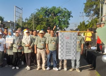 Gelar Jalan Sehat, Bawaslu Ajak Masyarakat Berpartisipasi dalam Tahapan Pilkada