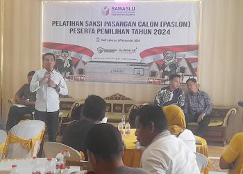 Bawaslu Dompu Gelar Pelatihan Saksi Paslon Peserta Pilkada 2024